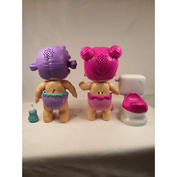 Little Live Bizzy Bubs Walking Baby Polly Petals Doll, Potty Time Clever Chloe - Picture 2 of 5